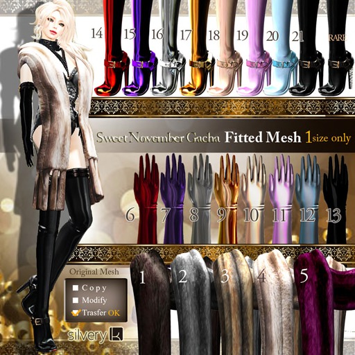 *:..Silvery K..:*Sweet November Gacha(Gloves_Purple)7
