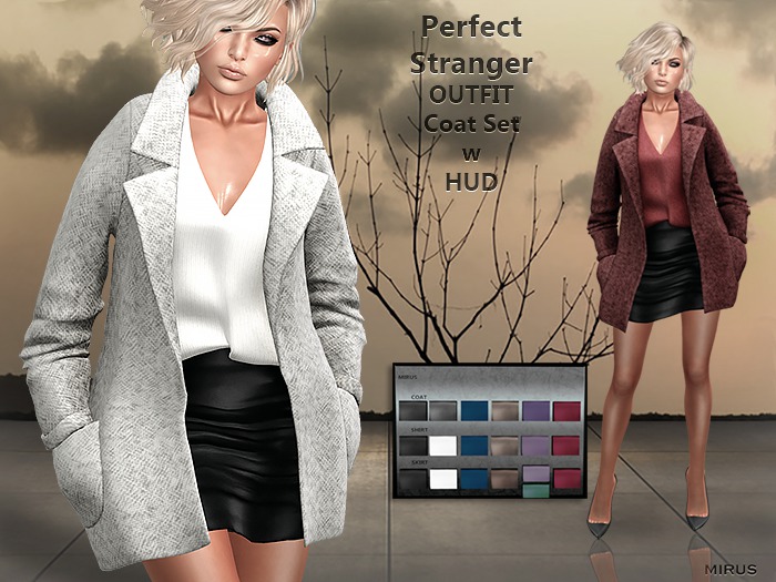 *MIRUS* Perfect Stranger Coat Set w HUD