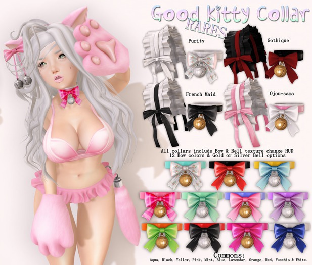 .tsg. Good Kitty Collar - Orange