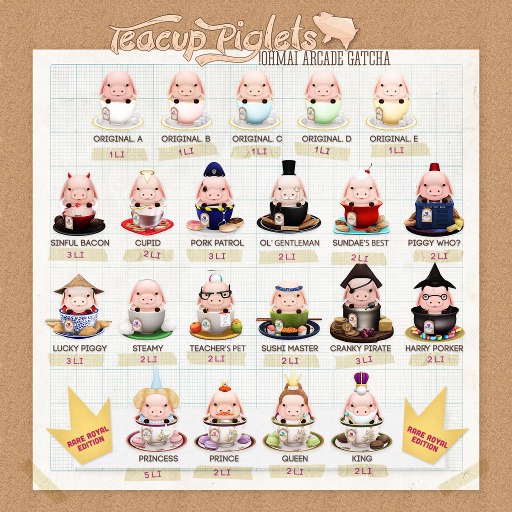 !O: Teacup Piglet Gatcha [Steamy]
