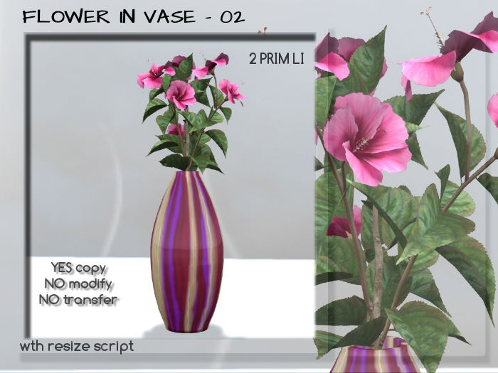 FLOWER IN VASE 02