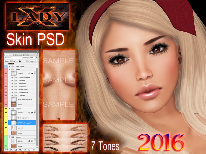 Lady-X-2016-Skin PSD