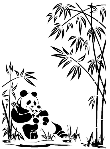 Sticker : Panda Cadeau !!