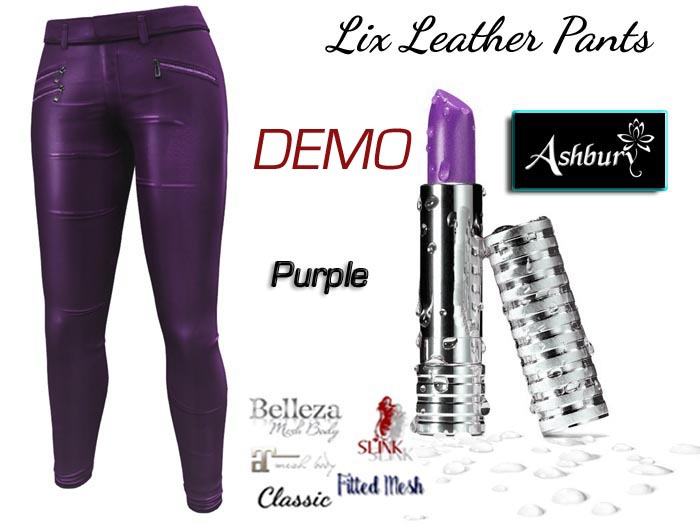 [ASHBURY] Lix Leather Pants-DEMOS