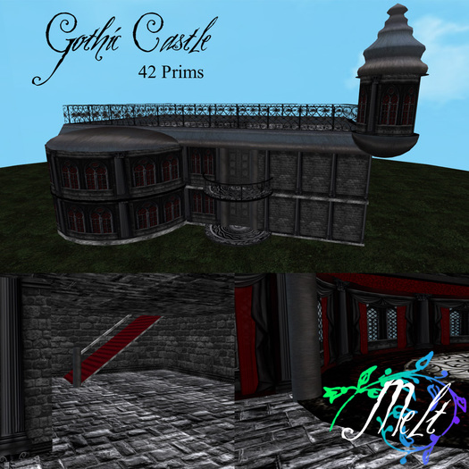 {Melt} Gothic Castle 42 Prims