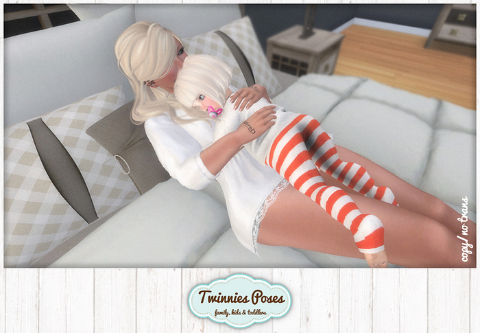 Twinnies Poses - 04 "Huggies"