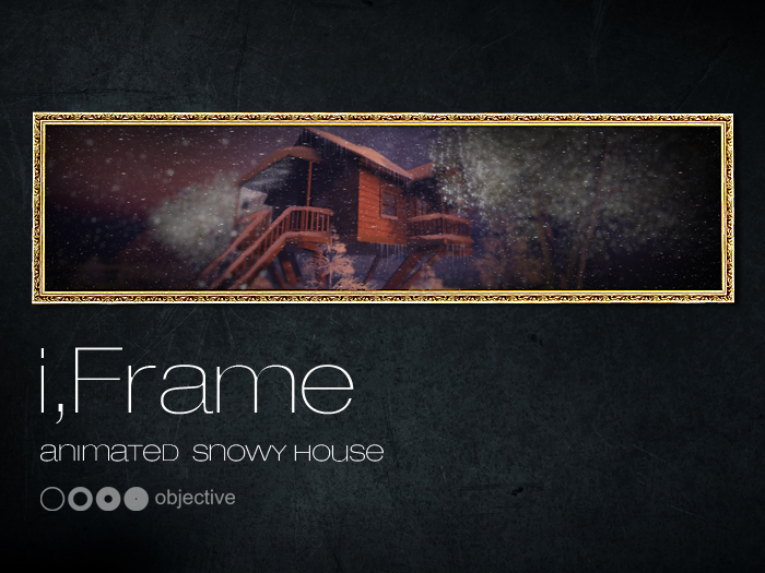 i,Frame snowy house1 (border) copy