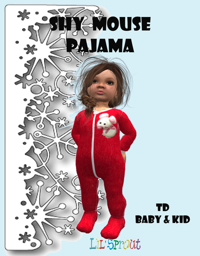 SHY MOUSE PAJAMA