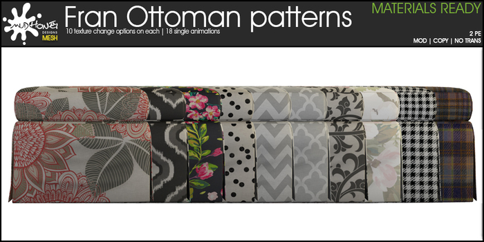 MudHoney Fran Ottoman 