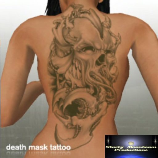 Death Mask Tattoo