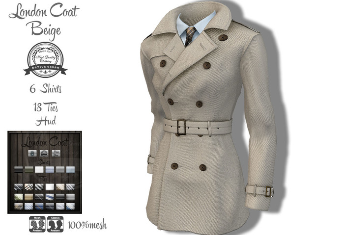 -NU- London Coat Beige