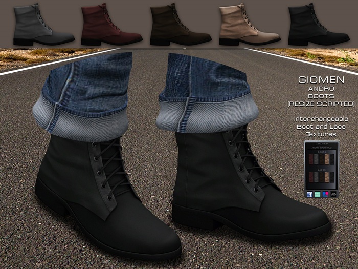 G I O M E N - Andro Boots [FAT PACK]