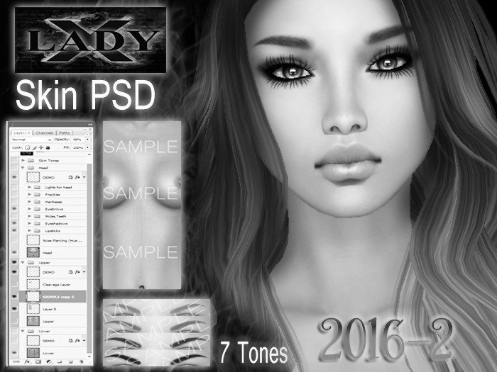 Lady-X-2016-2-Skin PSD -DEMO