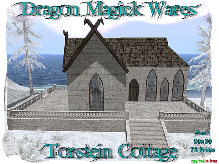 Dragon Magick Wares Torstein Cottage Boxed