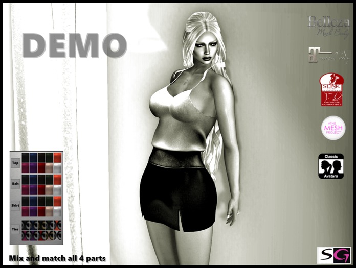 DEMO-Heather Dress - Fitmesh
