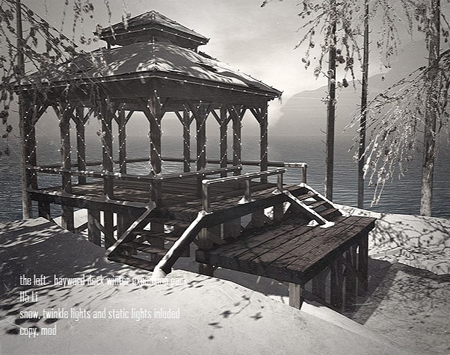 Second Life Marketplace The Loft Hayward Deck Winter Expansion Pack