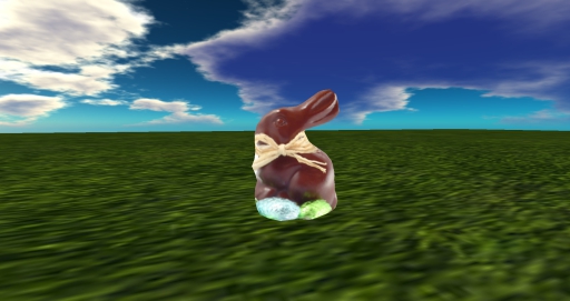 Easter Sculpted Chocolate Bunny NEW 2015