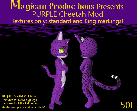 M*P*M Catastrophe Cheetah PURPLE