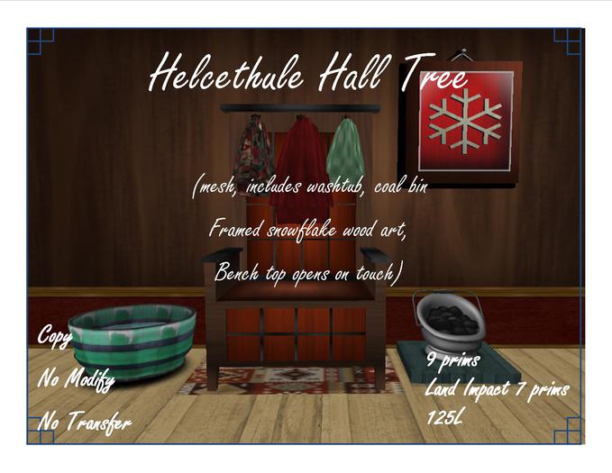 Helcethule Winter Hall Tree
