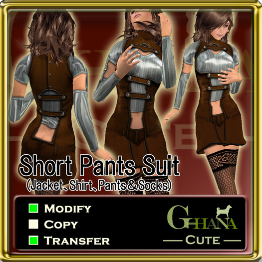 G-C*ShortPantsSuit SET