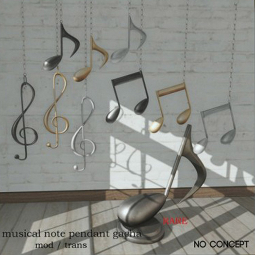 [NO CONCEPT] musical note chair RARE