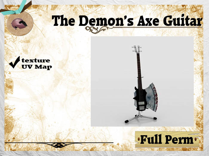 The Demon’s Axe Guitar