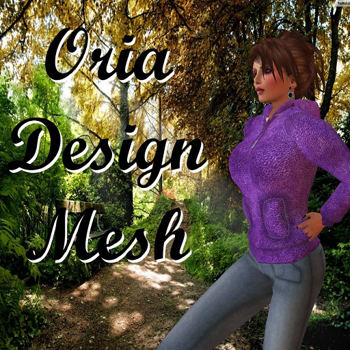 Oria Design - Female Hoodie Purple