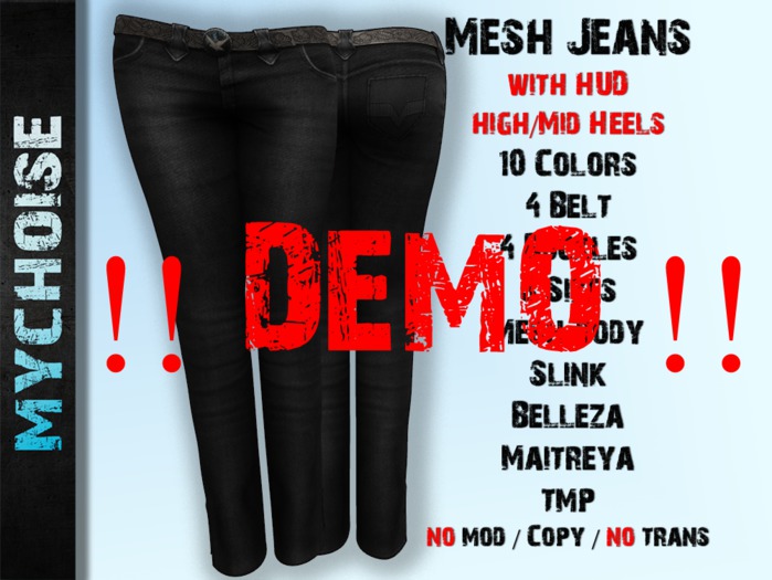 Mesh Jeans  -DEMO-