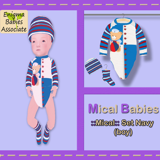 ::Mical:: Set Navy (boy) Only Enigma Babies