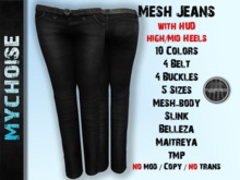 Mesh Jeans - Fat Pack Mesh Body + Female Standard