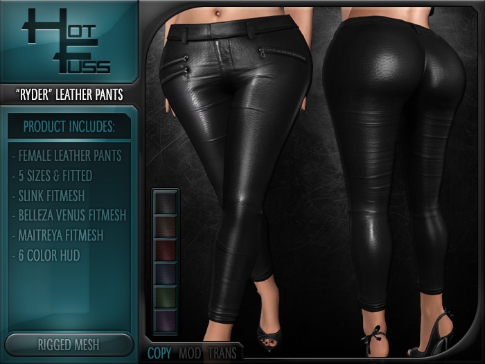 Hot Fuss "Ryder" Leather Pants