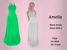 Amelia Dress Green
