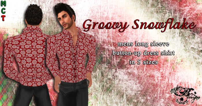 {Ms. B. Designs} Groovy Snowflake