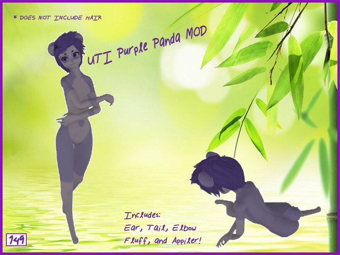 UTI Kemono Purple Panda MOD