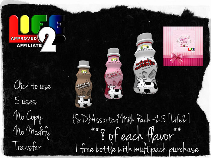 {SD} Assorted Milk Pack -25 [Life2]