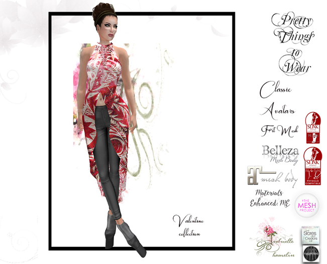 .::Pretty Things::. Black & White Valentine