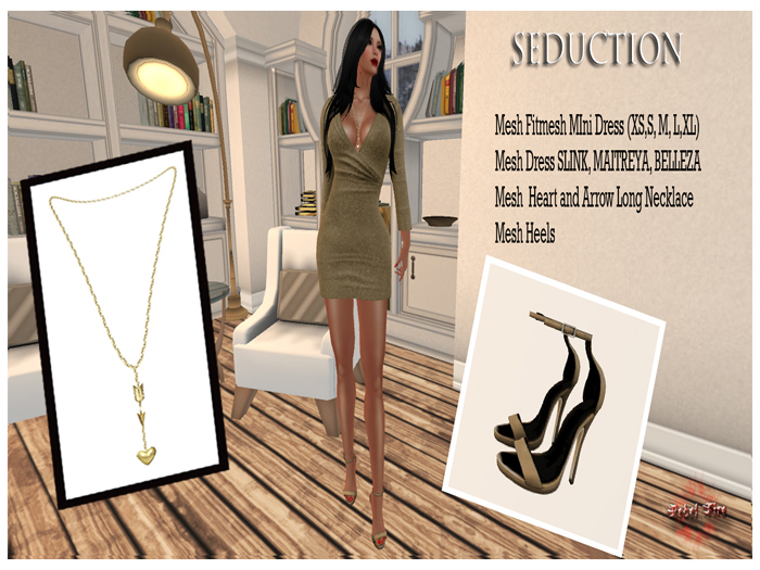 *Rebel Fire* Outfit Seduction Gold