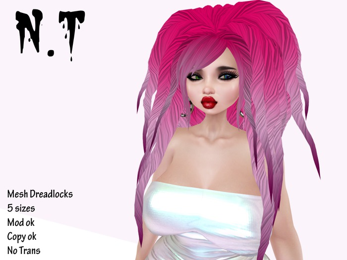 N.T - Dreadlocks -Pink