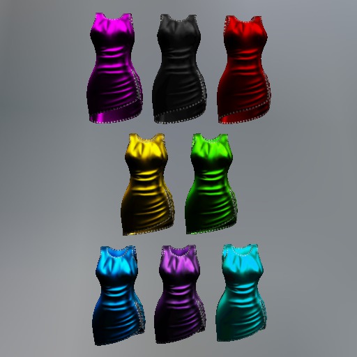Latex Mesh Dress (Fatpack)