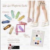 *Cila*Lady Lace Platforms 3box