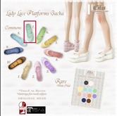 *Cila*Lady Lace Platforms 7box