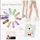 *Cila*Lady Lace Platforms 9box
