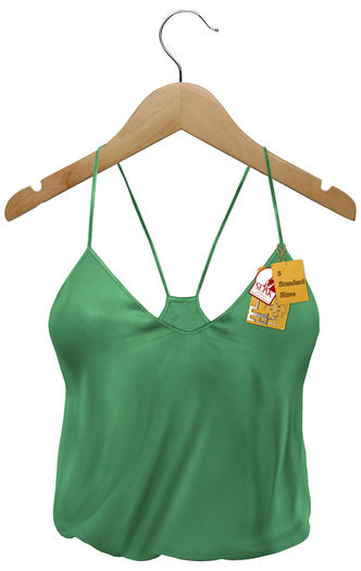 J.H.C *Sidney* Spaghetti Strape Top (GREEN)