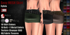 Gas sexy mesh skirt sylvia 10x10x2 colors whud ad