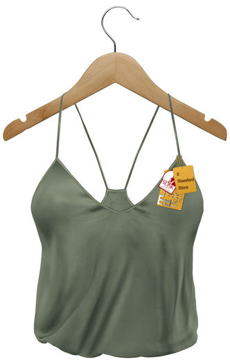 J.H.C *Sidney* Spaghetti Strape Top (OLIVE)