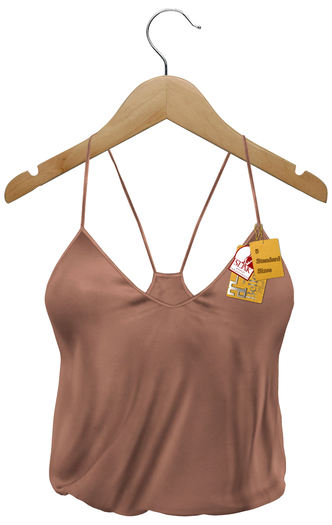 J.H.C *Sidney* Spaghetti Strape Top (TOFFEE)