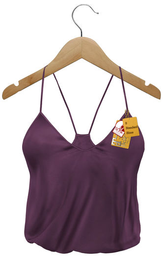 J.H.C *Sidney* Spaghetti Strape Top (WINE)