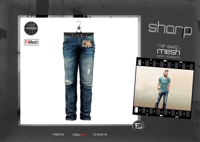 sharp by [ZD] - FitMesh - "Dean" Bootcut Jeans