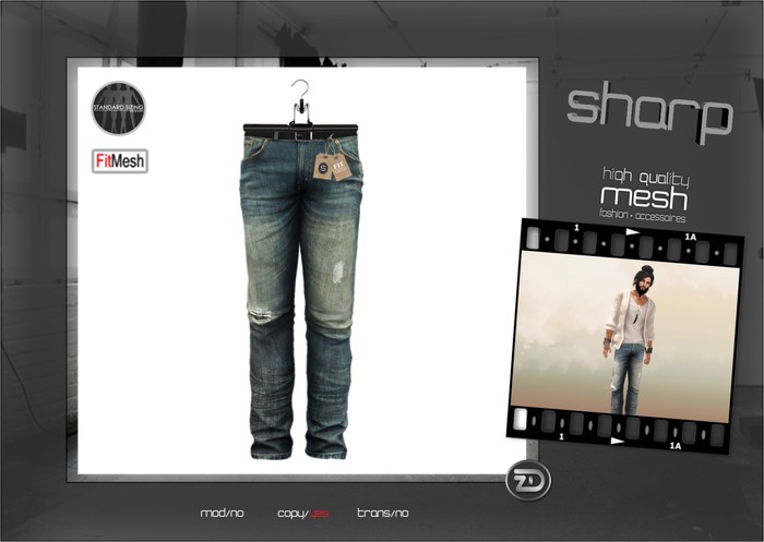 sharp by [ZD] - FitMesh - "Dean" Bootcut Jeans