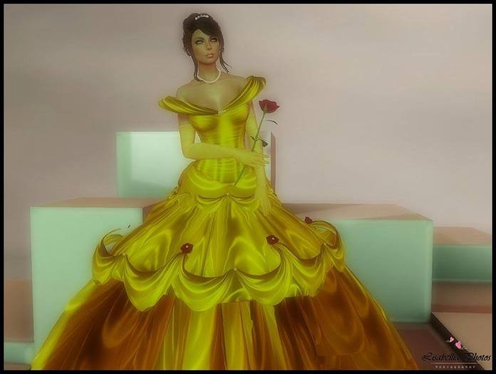 -Lamu Fashion-Gown *Belle* The Beauty and the Beast DEMO !UPDATED!